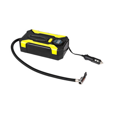 150psi Автомобильный компрессор давления в шинах с 2 адаптерами для ноздрей и ЖК-дисплеем